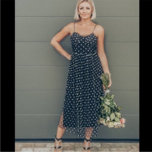 Zara bloggers favorite tulle floral dress - Picture 6 of 12